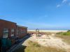 Blick vom Wohn- Essbereich aufs Meer